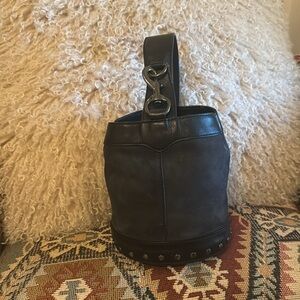 Rebecca Minkoff mini western suede Bucket Bag